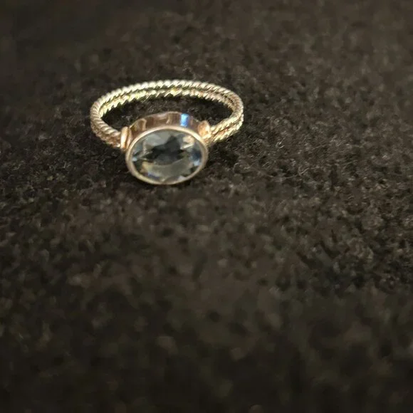 Iolite Solitaire Ring - Picture 2 of 7